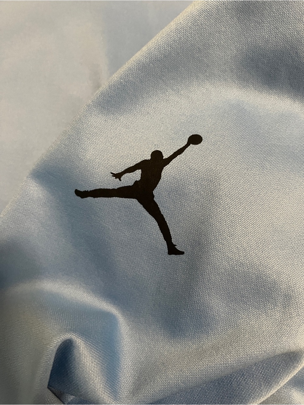 Nike Jordan UNC Tar Heels Therma-FIT Hoodie Men’s Medium Blue Pullover - Picture 2 of 7